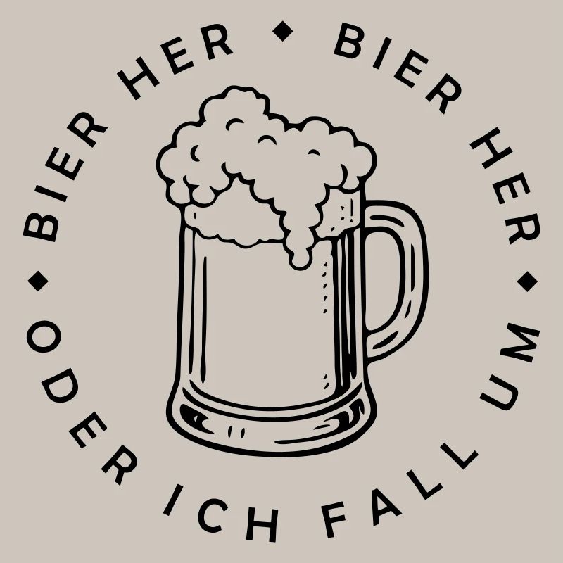 Bienen hier - Oder ich fall um!