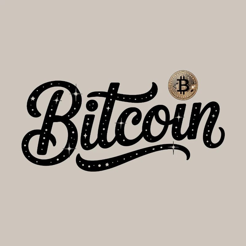 Bitcoin Logo - Crypto Coding Sticker