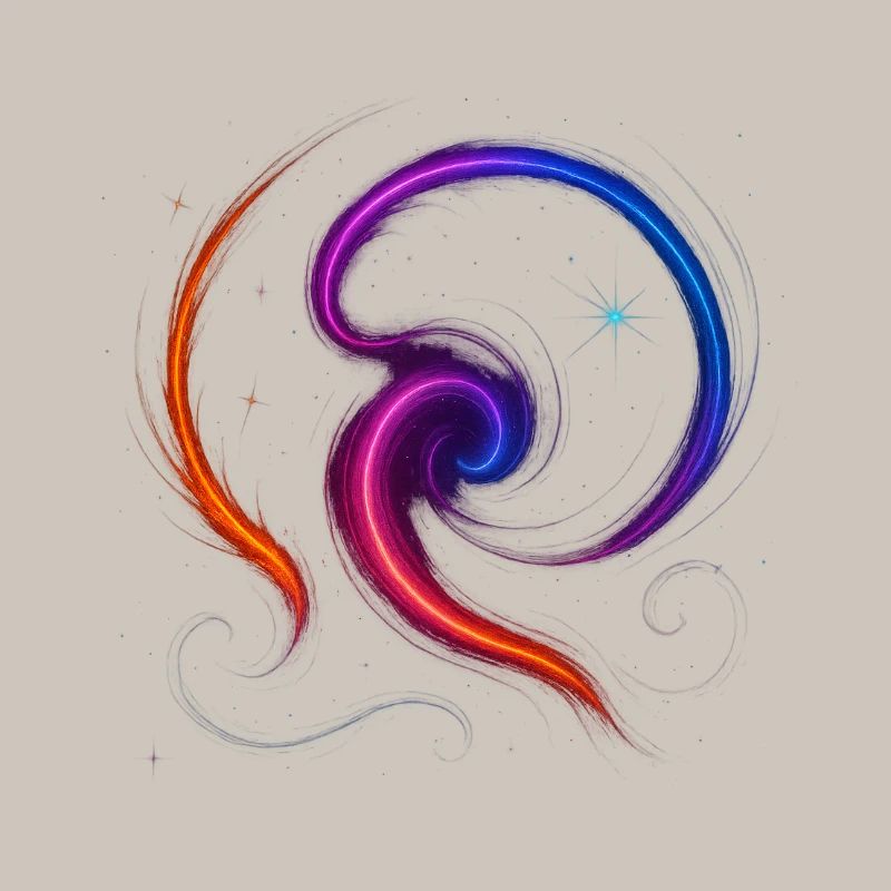Cosmic Flow – eine Sammlung von lebendigen, galaktischen