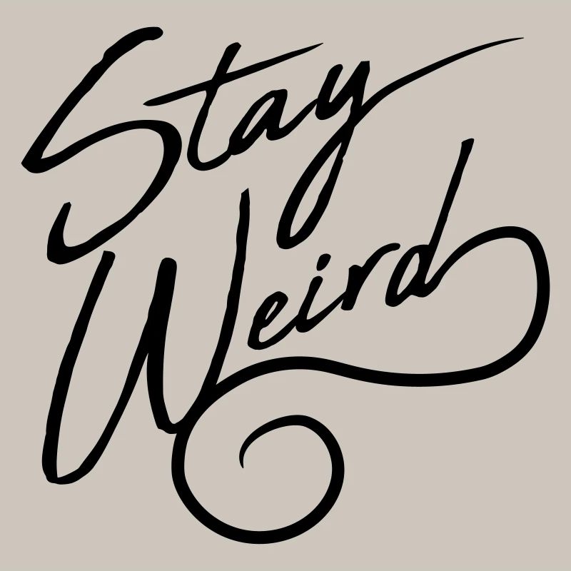 La devise de Weird Sort