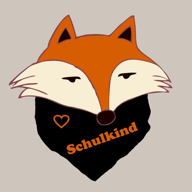 Fuchs Schulkind - Einschulung - Schule