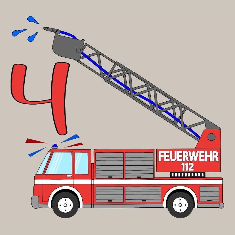 Fire engine 4th birthday