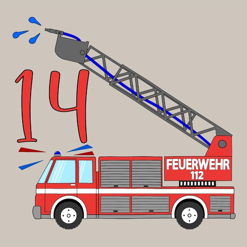Fire engine 14th birthday