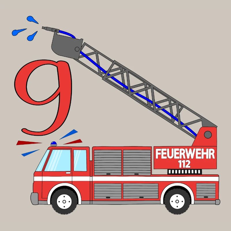 Fire engine 9th birthday