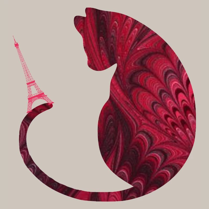 cat with eiffel tower e 68