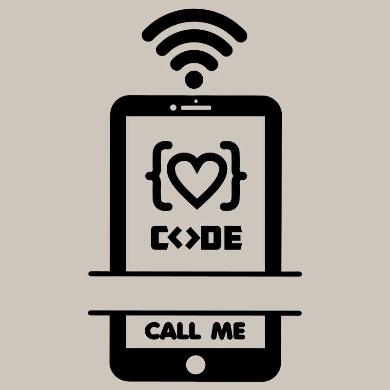 Codiste Appelez-moi code téléphone coeur