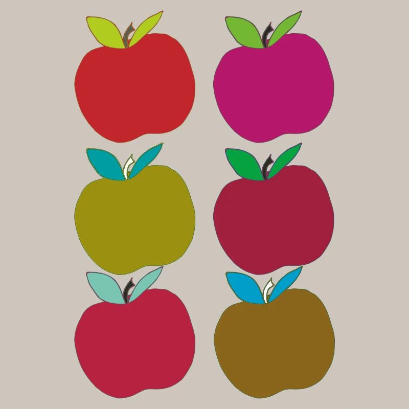 Apel pattern colorful