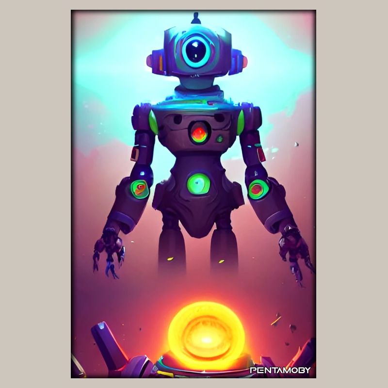 Robot Future Science Sci-Fi Machine