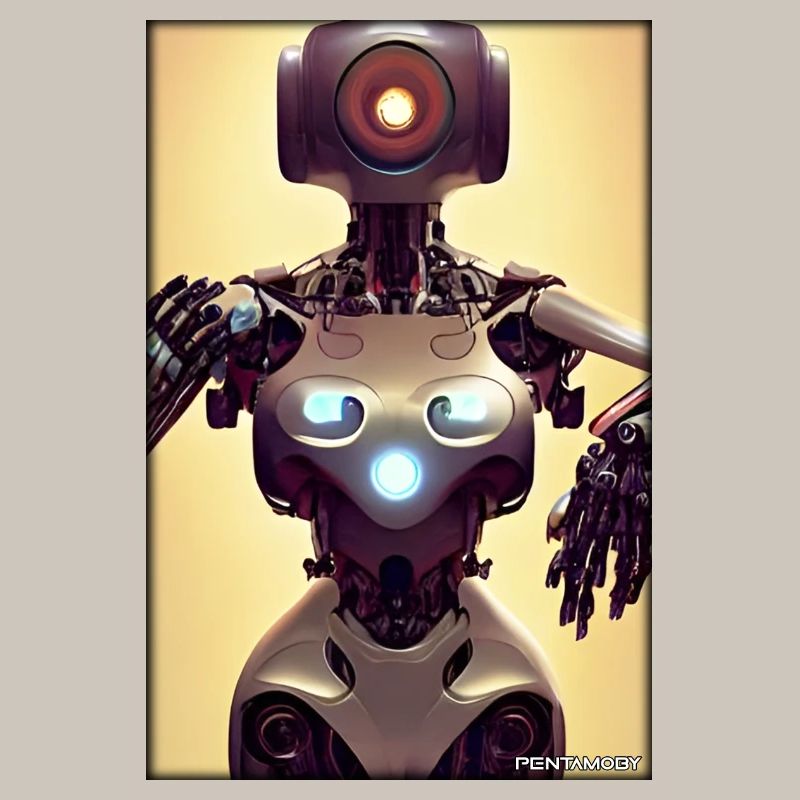 Robot Future Science Machine de science-fiction