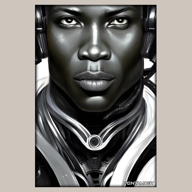 Cyborg Man Future Sci-Fi Machine Technology