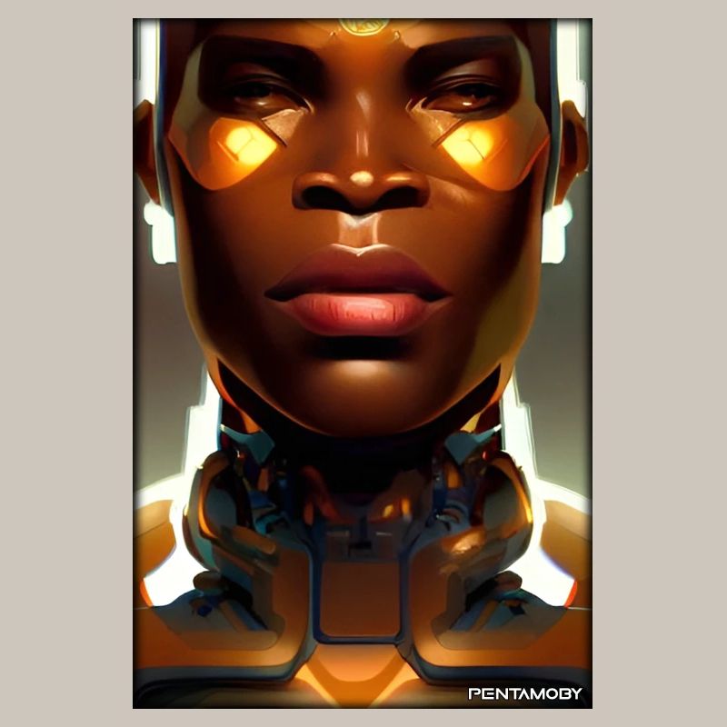 Cyborg Man Future Sci-Fi Machine Technology