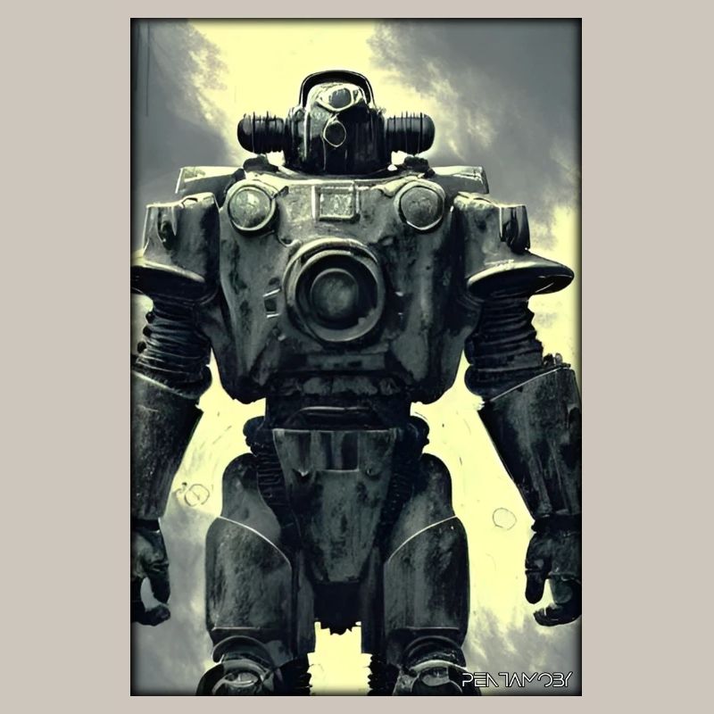 Kampfbot Robot Super Soldier Machine Warrior