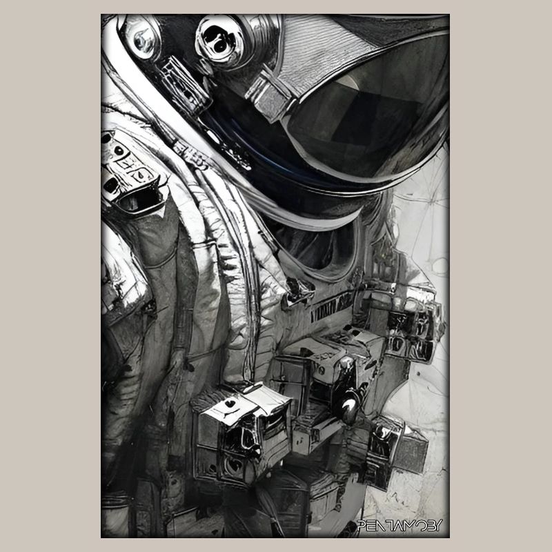 Astronaut Future Sci-Fi Technology