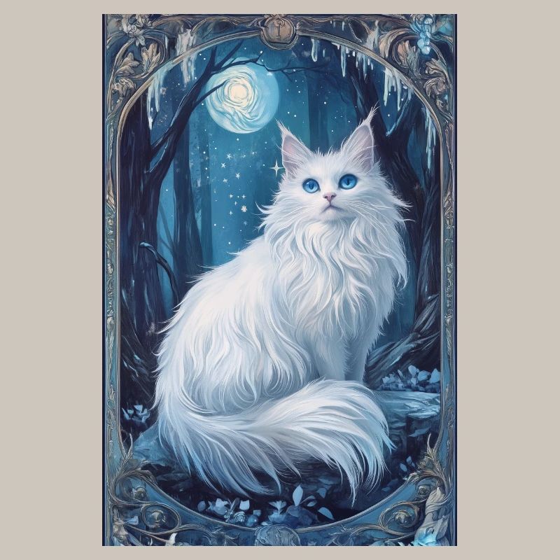 Cloudtail Cloud Tail Beautiful White Cat Winter