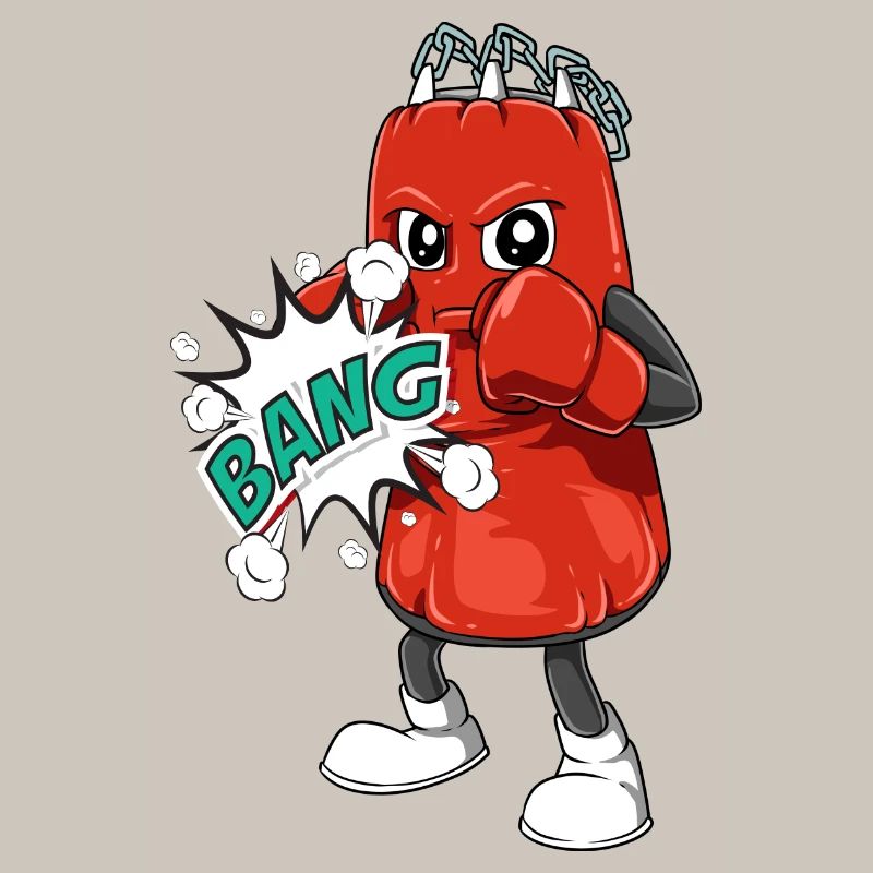 Boxe boxe boxe boxe de boxe de boxe pour un