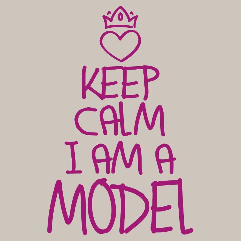 Keep Calm Model cool model gift