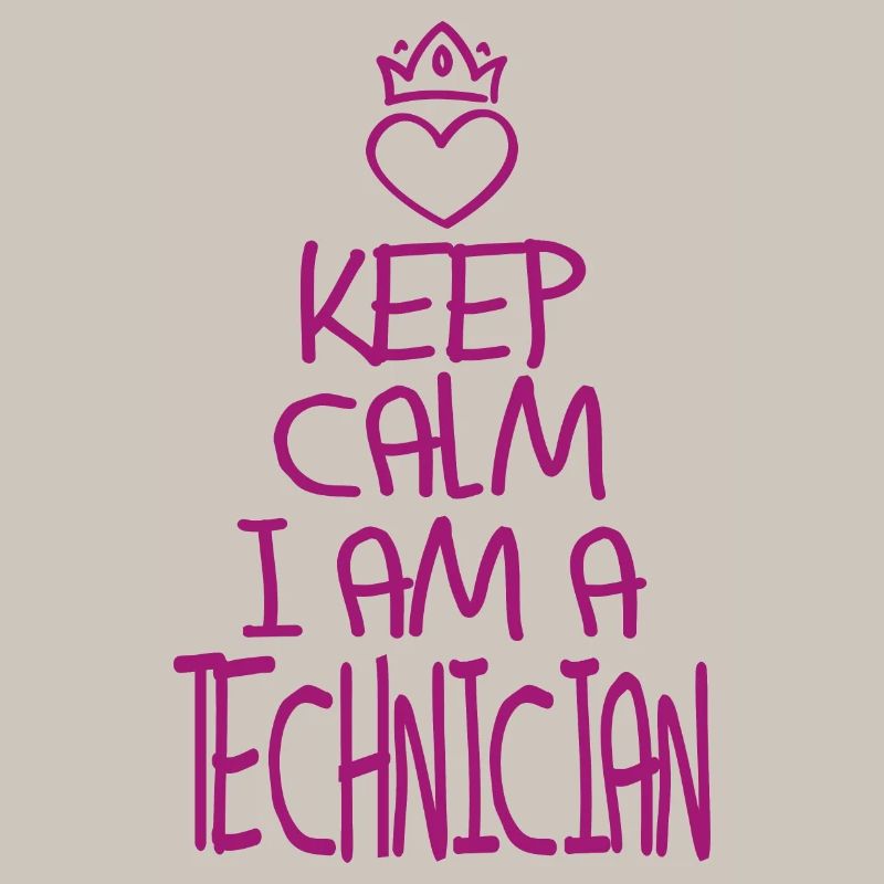 Keep Calm Technician Cool Technicien Cadeau