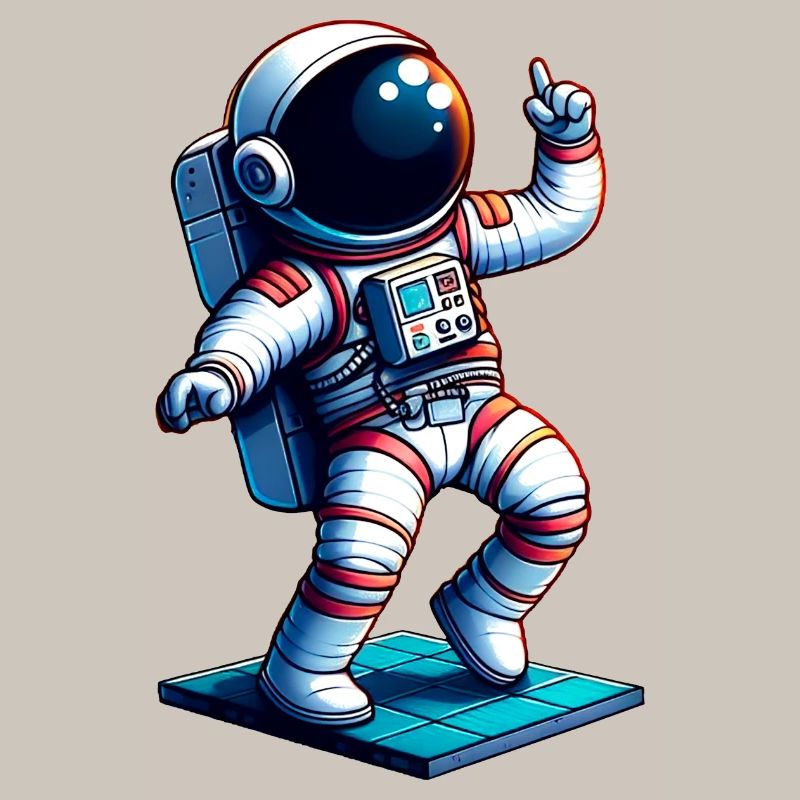 Héros De L'Espace - Mignon Astronaut