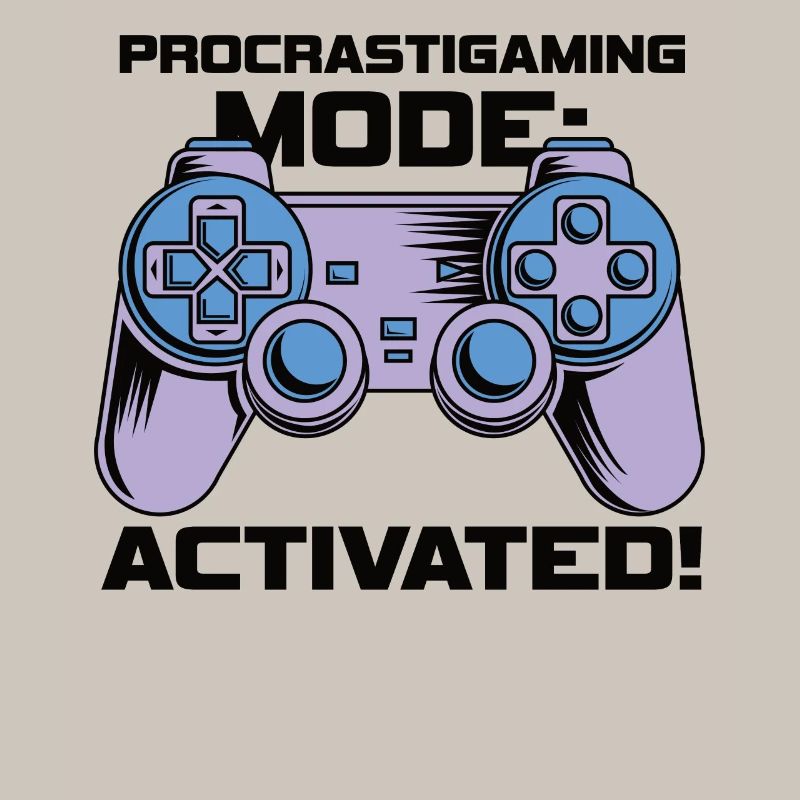 Gamer Procrastimode de jeu activé