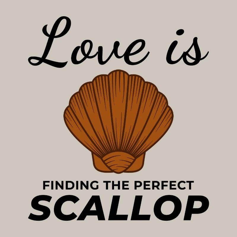 Scallop Seashells Collector Beachcomber Shellfish