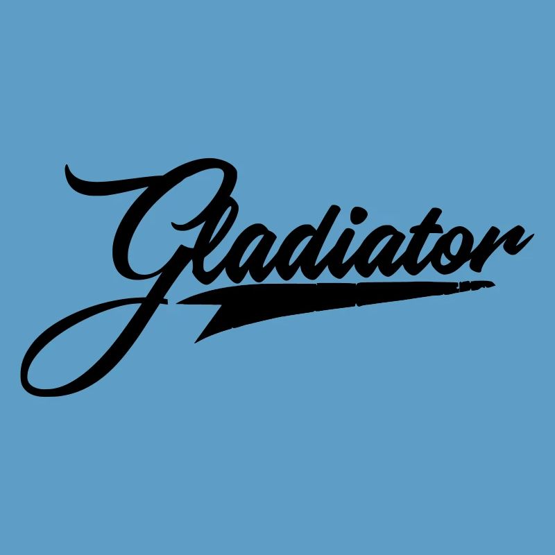 gladiator kampf held aufkleber sticker box mma