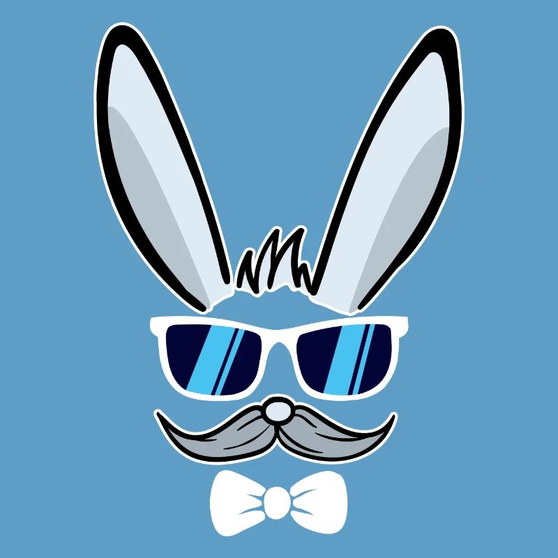 He | Easter bunny face Easter bunny Happy Easter