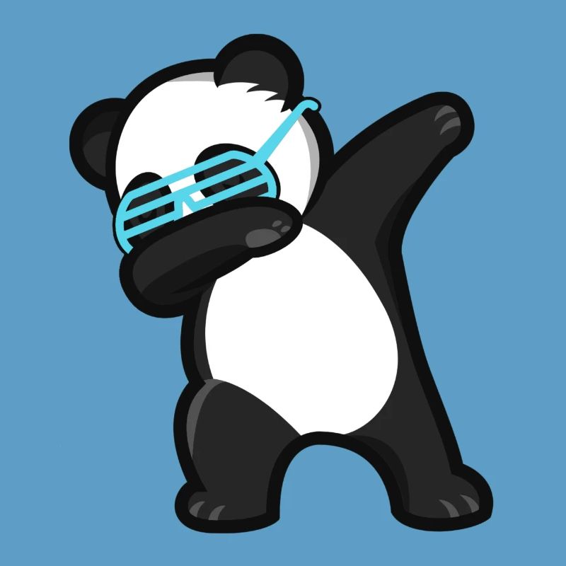 Dabbing Panda Panda Bear