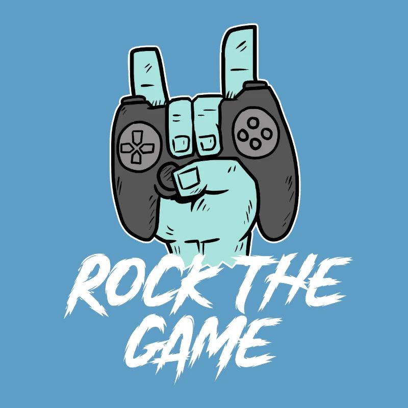 Gamer Spruch Zocker Controller Game