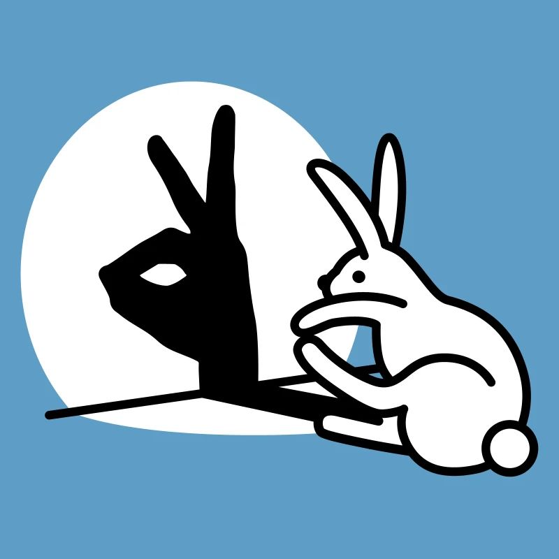 Funny Rabbit Hand Shadow Projection Rabbit