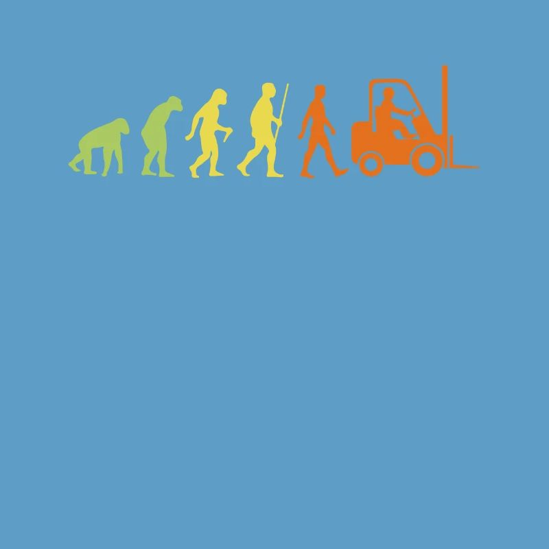 Evolution zur Gabelstapler-Arbeitskraft