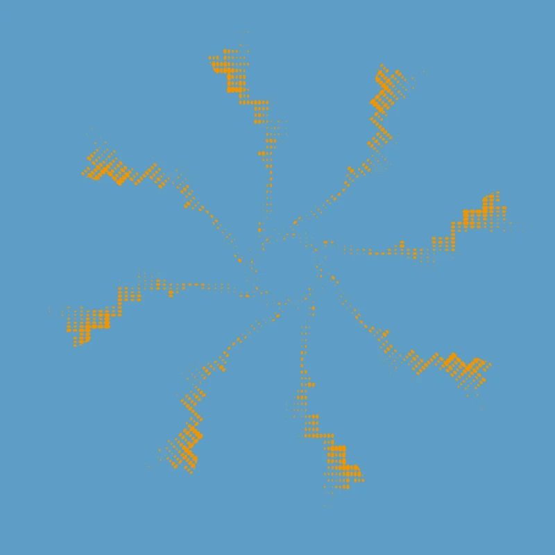 Pixel de feux d’artifice Éolienne gyroscopique