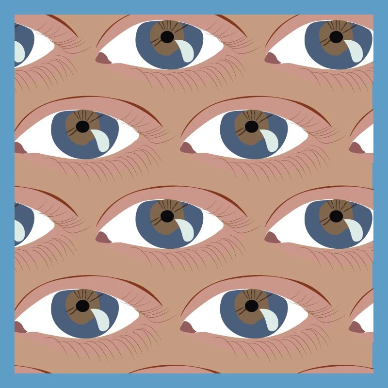 Les yeux alignés
