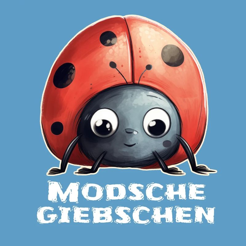 Modschegiebchen Marienkäfer Sächsisch Geschenk