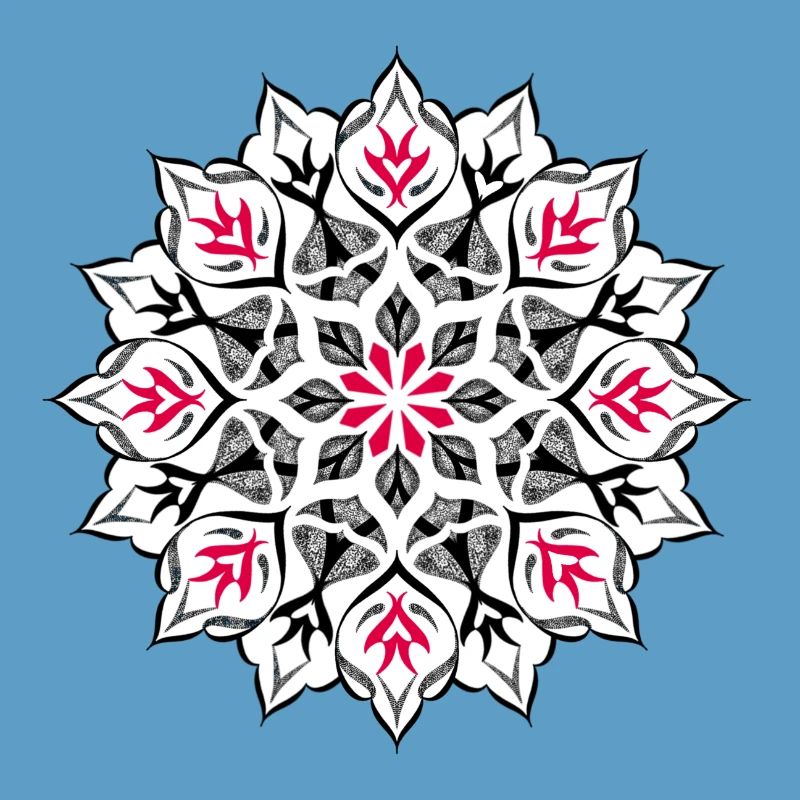 Dotwork Mandala-Design