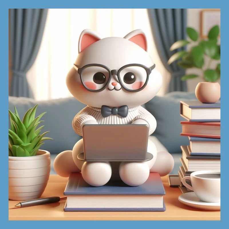 3D-Computer-Katze