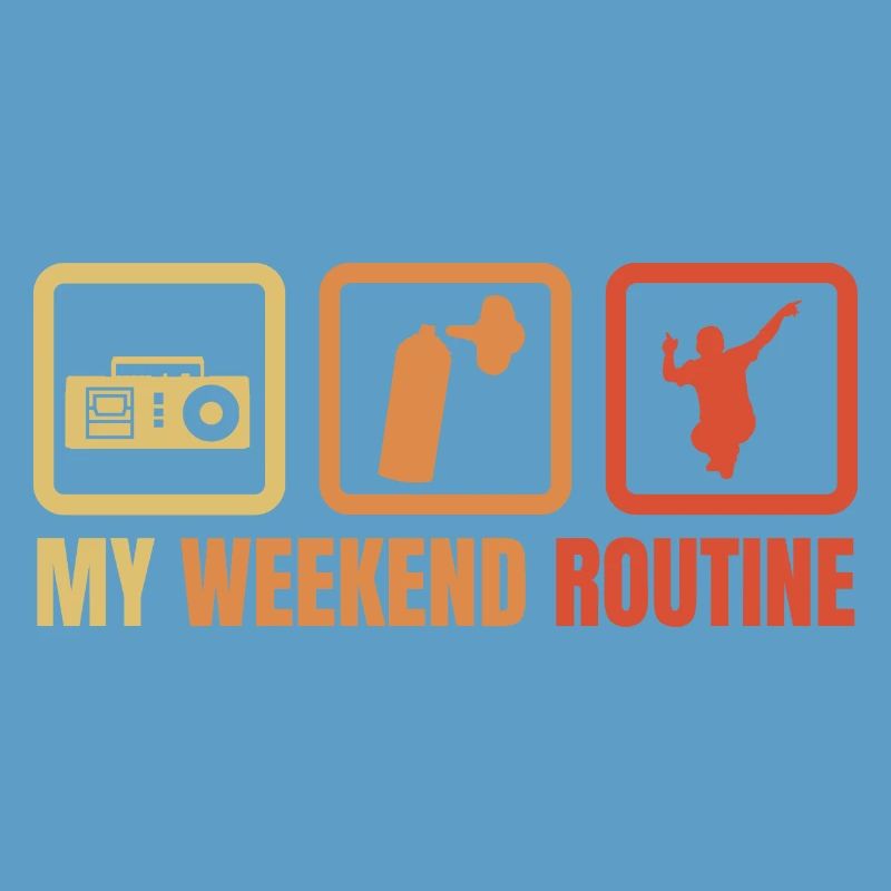 Break Dancer Wochenendroutine