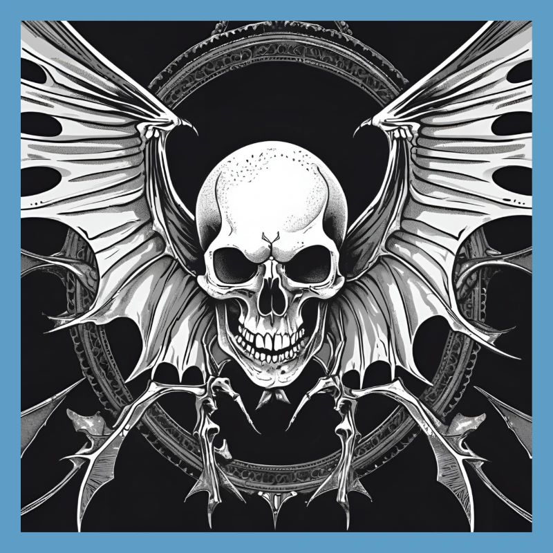 Fledermaus Skull