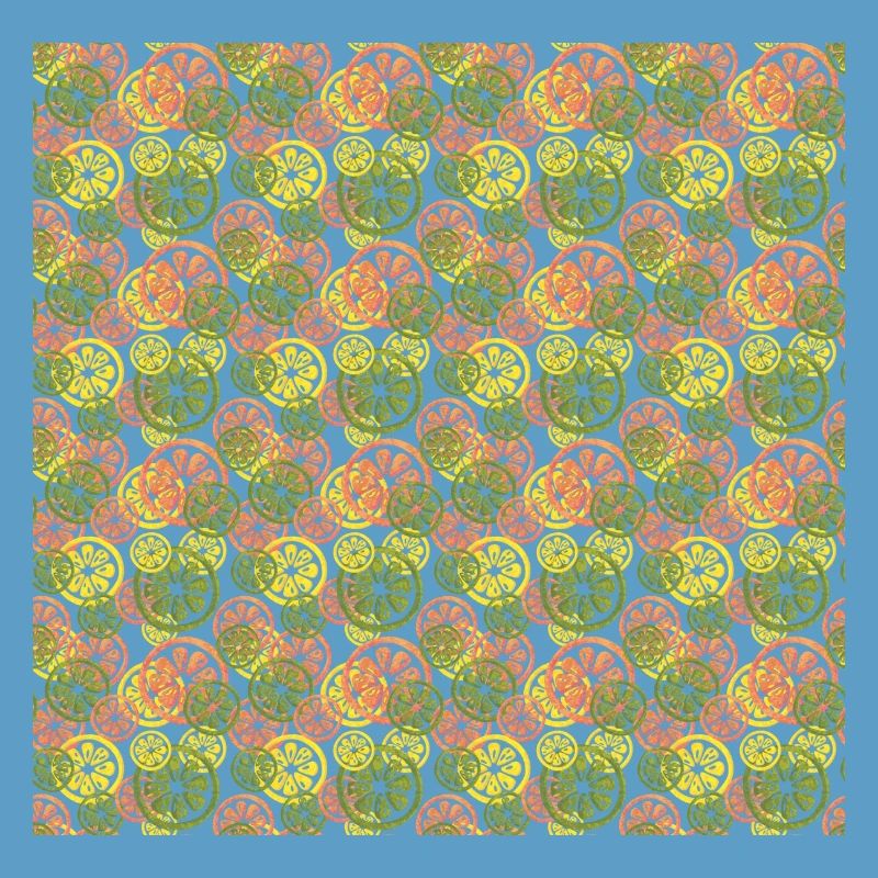 Fruit Lemon Orange Pattern