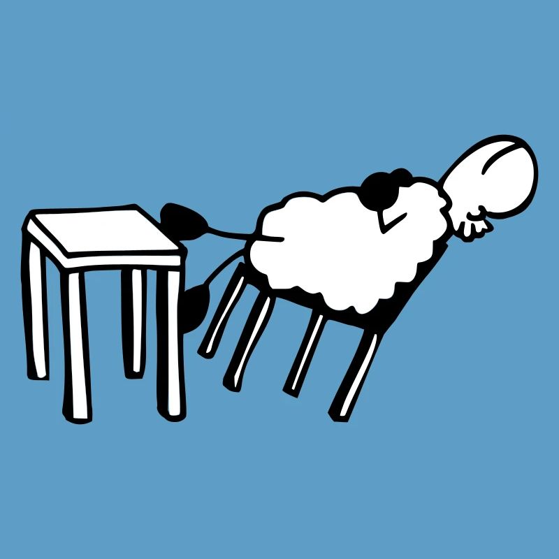 Sleeping sheep