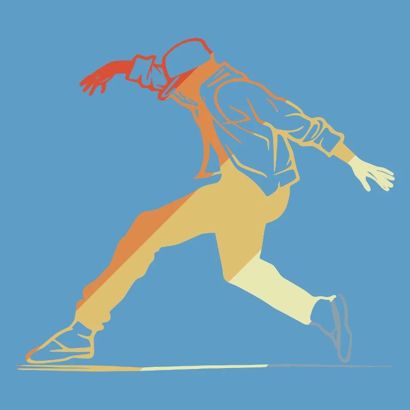 Retro Breakdancing