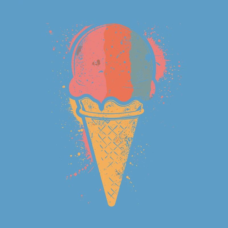 Retro Eiscreme