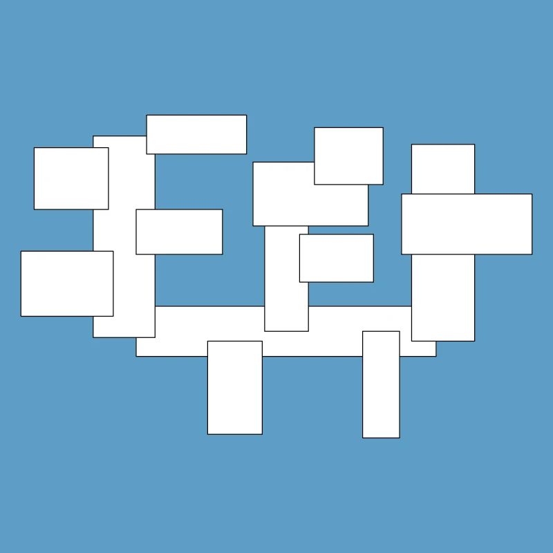 rectangles just squares in composition