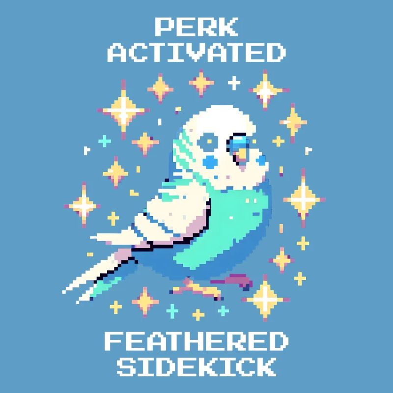 Perk active: Feathered Sidekick | Budgie