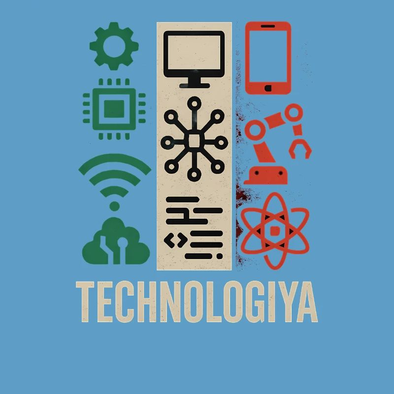 Futuristic Tech Circuit, Technologia Funny Meme