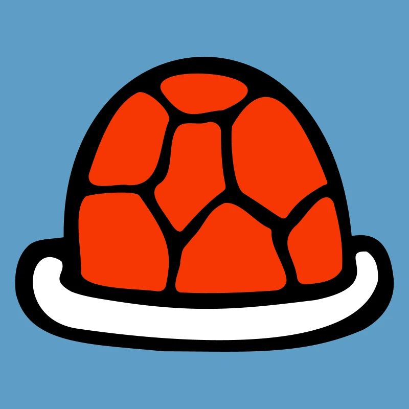 Turtle shell without turtle cute shell