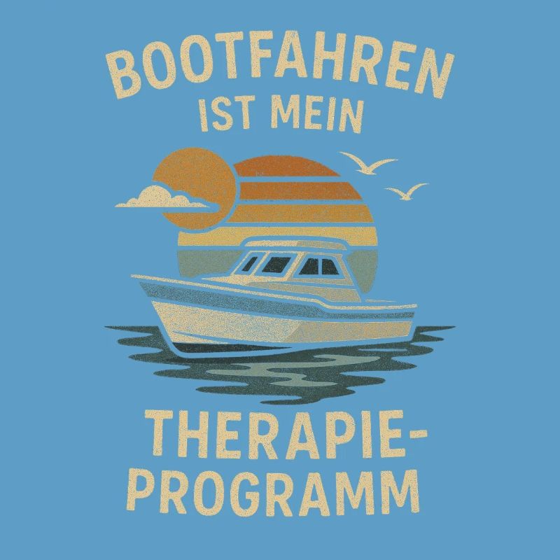 Boating is my therapy program