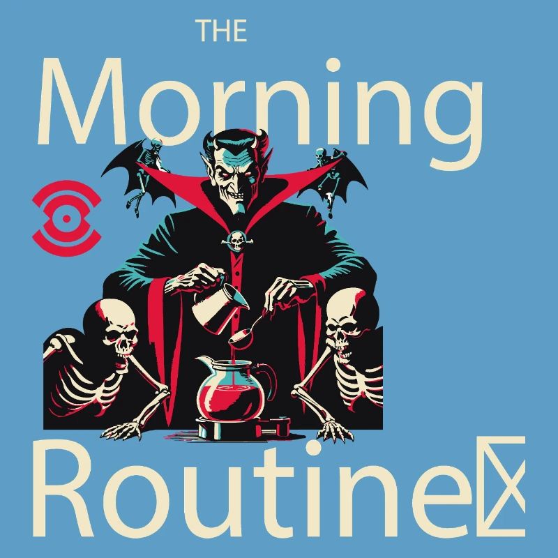 Routine matinale effrayante