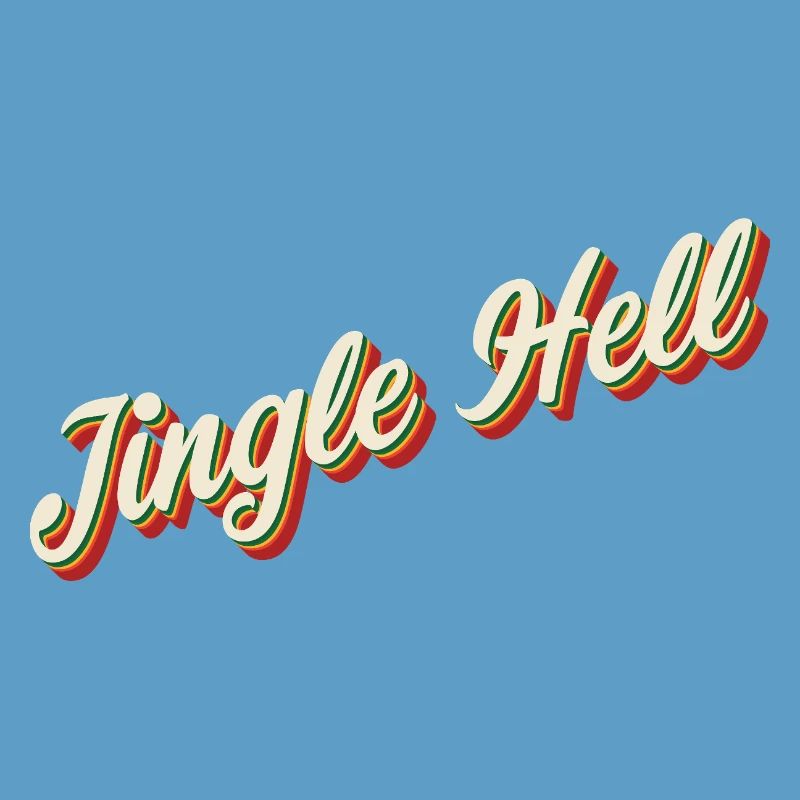 Jingle Hell Conception de Noël