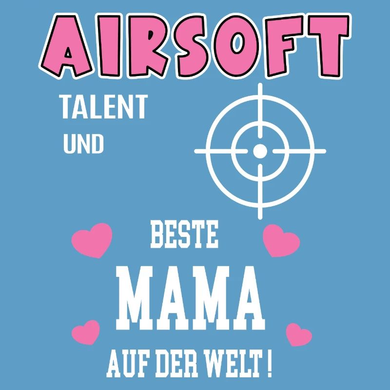Airsoft Beste Mama Mutter Muttertag Geburtstag