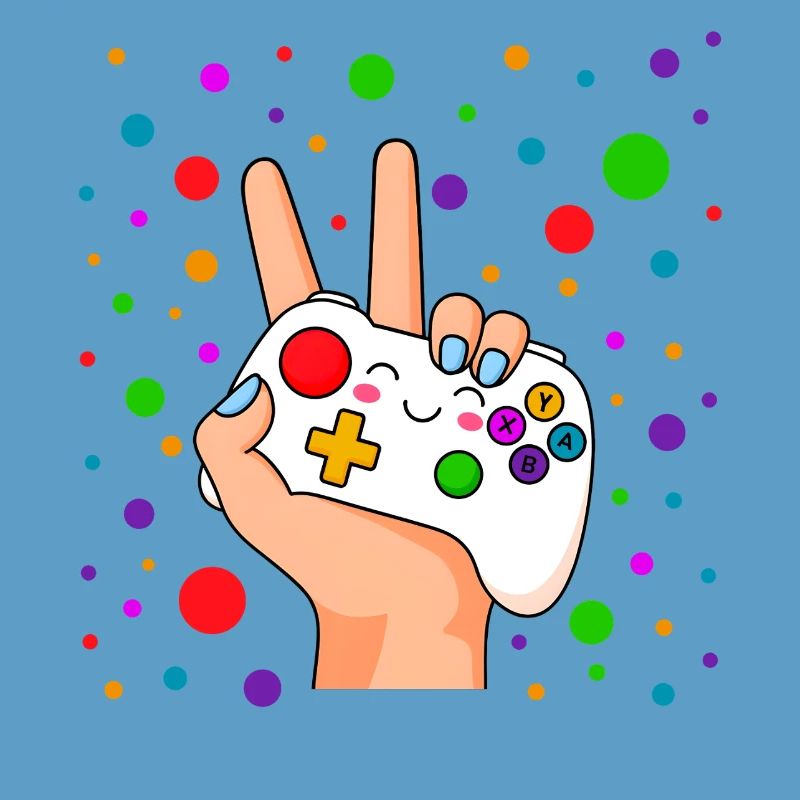 Peace-Zeichen-Controller Pop
